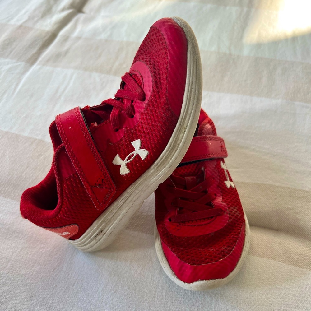 UA boys shoes, size 13